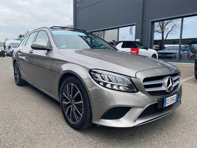 Usata Mercedes C220 Business 194 CV (142 kW) 2021 Grigio Station wagon