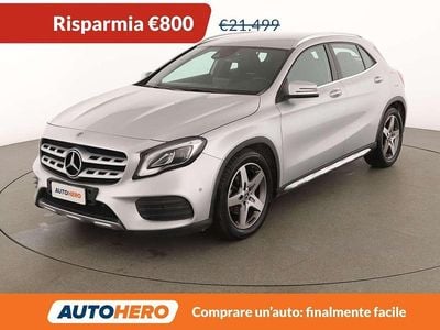 Usata Mercedes GLA200 Premium 136 CV (100 kW) 2018 Argento SUV