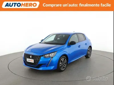 Begagnad Peugeot 208 Allure 101 HK (74 kW) 2022 Blå Halvkombi