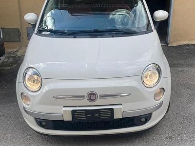 Usata Fiat 500 75 CV (55 kW) 2009 Bianco Cabrio