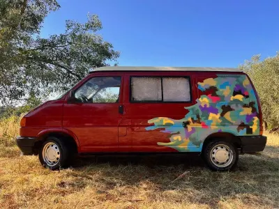 Usata VW California California 68 CV (50 kW) 1994 Rosso Furgone