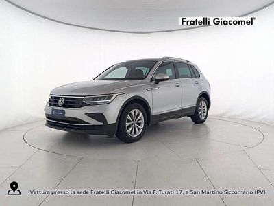 Usata VW Tiguan Life 150 CV (110 kW) 2021 Argento riflesso metallizzato SUV
