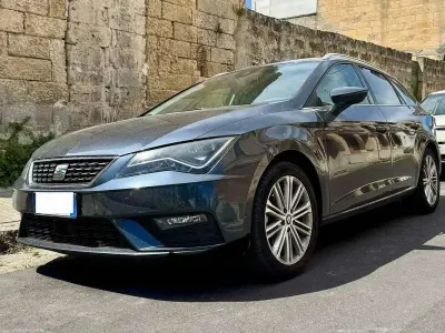 Usata Seat Leon ST XCELLENCE 131 CV (96 kW) 2020 Grigio Station wagon