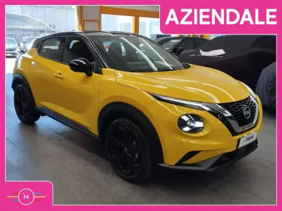 Usata Nissan Juke Tekna 114 CV (83 kW) 2024 Giallo metallizzato/tetto nero SUV