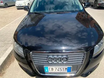 Usata Audi A3 Sportback Ambiente 105 CV (77 kW) 2009 Nero Utilitaria
