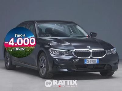 Usata BMW 318 Advantage 150 CV (110 kW) 2021 Nero Berlina