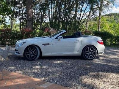 Gebraucht Mercedes SLK200 Premium 184 PS (135 kW) 2012 Weiß Cabrio
