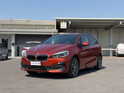 Usata BMW 216 Active Tourer Sport Line 116 CV (85 kW) 2018 Arancione Monovolume