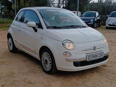 Usata Fiat 500 Lounge 69 CV (50 kW) 2009 Bianco Cabrio