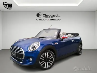 Usata Mini Cooper D Cabriolet Hype 116 CV (85 kW) 2020 Blu Cabrio