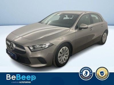 Usata Mercedes A160 Executive 108 CV (79 kW) 2020 Argento Berlina