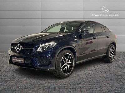 Usata Mercedes GLE350 Premium Plus 258 CV (189 kW) 2017 Blu metallizzato Coupé