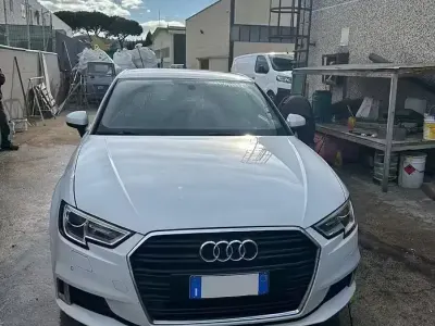 Usata Audi A3 110 CV (80 kW) 2017 Bianco Berlina