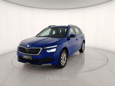 Usata Skoda Kamiq Ambition 95 CV (69 kW) 2022 Blu pastello SUV