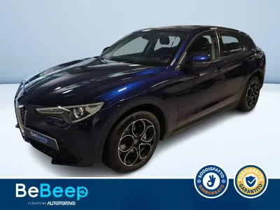 Usata Alfa Romeo Stelvio Super 160 CV (117 kW) 2020 Blu metallizzato SUV