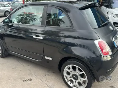 Usata Fiat 500 Sport 75 CV (55 kW) 2009 Nero Cabrio