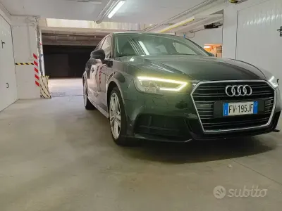 Usata Audi A3 Admired 116 CV (85 kW) 2019 Nero Berlina