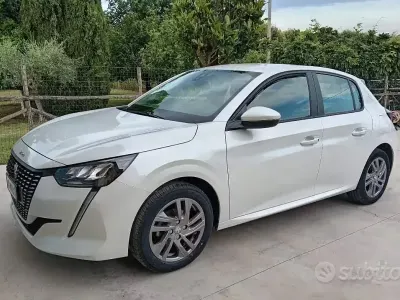 Usata Peugeot 208 Active 75 CV (55 kW) 2020 Bianco Utilitaria