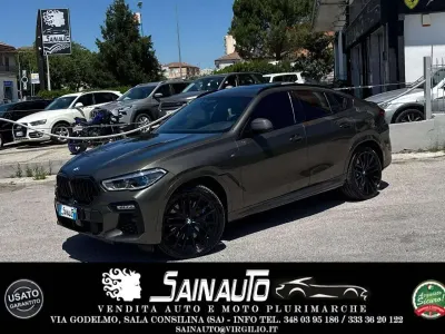 Usata BMW X6 M 530 CV (389 kW) 2021 Verde SUV