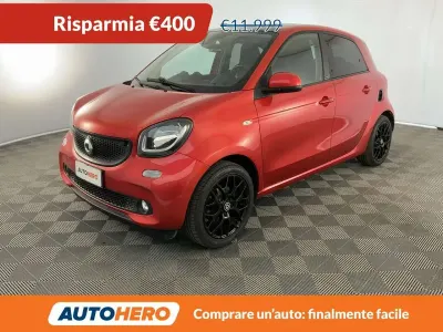 Usata Smart ForFour Passion 90 CV (66 kW) 2017 Rosso Utilitaria