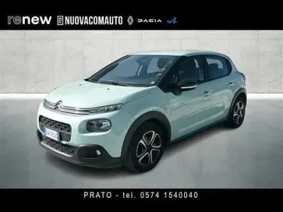 Usata Citroën C3 Feel 68 CV (50 kW) 2019 Verde chiaro Utilitaria