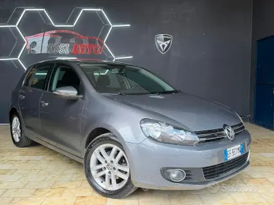 Usata VW Golf VI Highline 105 CV (77 kW) 2010 Grigio Utilitaria