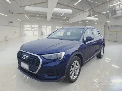 Usata Audi Q3 Advanced 150 CV (110 kW) 2021 Blu SUV