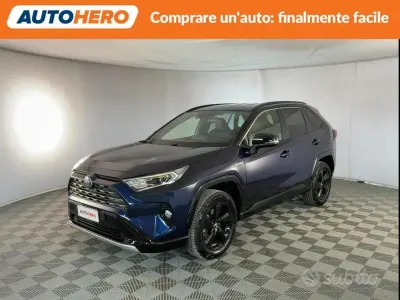 Usata Toyota RAV4 Hybrid Style 178 CV (130 kW) 2019 Blu SUV