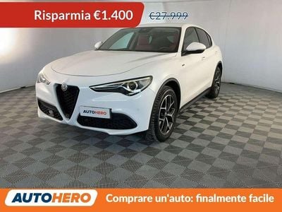 Usata Alfa Romeo Stelvio Sprint 190 CV (139 kW) 2021 Bianco SUV