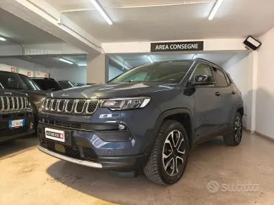 Usata Jeep Compass Limited 190 CV (139 kW) 2022 Blu SUV