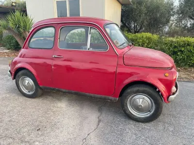 Usata Fiat 500 18 CV (13 kW) 1969 Rosso Utilitaria