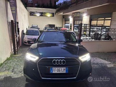 Usata Audi A3 Sport 110 CV (80 kW) 2016 Blu Berlina