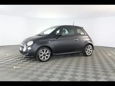 Usata Fiat 500 Lounge 69 CV (50 kW) 2014 Nero / pastello Utilitaria