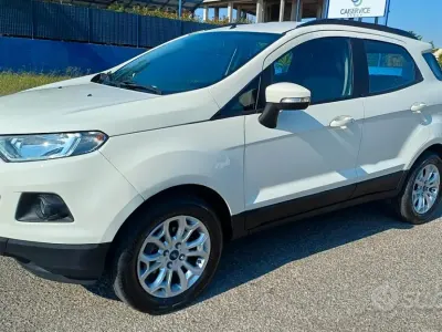 Usata Ford Ecosport Titanium S 95 CV (69 kW) 2016 Bianco SUV