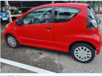 Usata Citroën C1 Seduction 67 CV (49 kW) 2013 Rosso Utilitaria