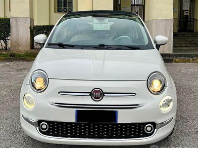 Begagnad Fiat 500C Lounge 69 HK (50 kW) 2019 Vit Cab