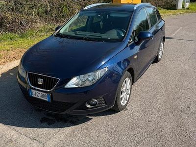 Usata Seat Ibiza ST 90 CV (66 kW) 2011 Blu Station wagon