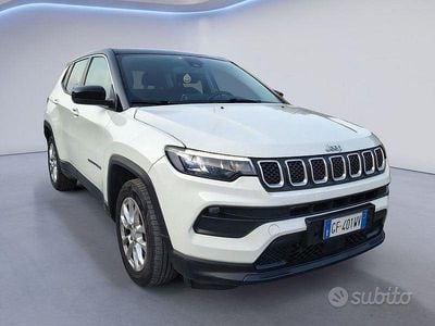 Bianco Usata 2021 Jeep Compass Longitude SUV | 18.900 € (Buon prezzo)