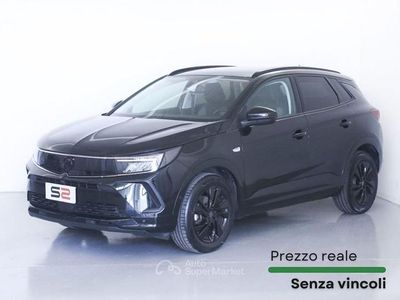 Usata Opel Grandland X GS Line 131 CV (96 kW) 2022 Nero SUV