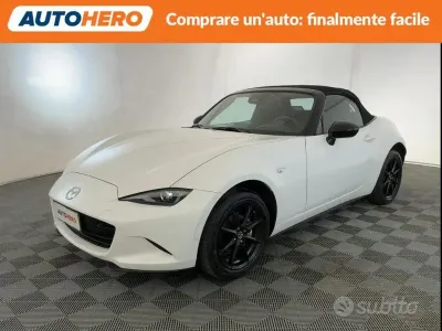 Usata Mazda MX5 Prime-Line 132 CV (97 kW) 2024 Bianco Cabrio