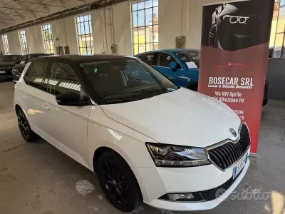 Usata Skoda Fabia 95 CV (69 kW) 2018 Bianco Berlina