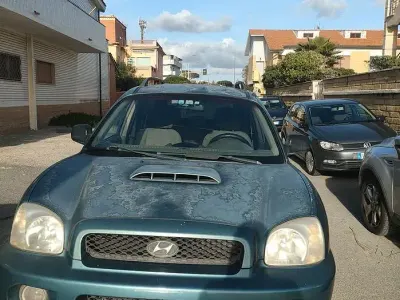 Usata Hyundai Santa Fe 112 CV (82 kW) 2003 Verde SUV