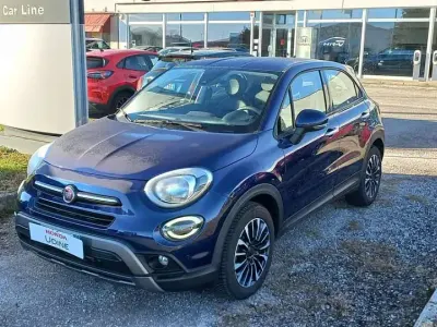 Usata Fiat 500 Cross 95 CV (69 kW) 2019 Blu/azzurro Station wagon