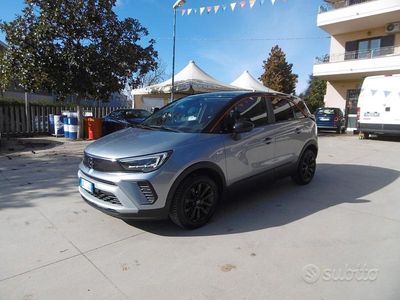 Usata Opel Crossland X 110 CV (80 kW) 2021 Grigio SUV