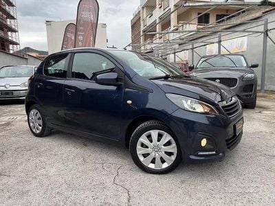 Usata Peugeot 108 Active 82 CV (60 kW) 2016 Blu Utilitaria