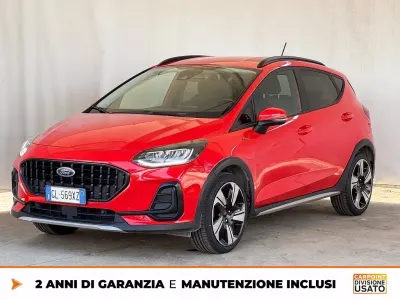 Begagnad Ford Fiesta Active 125 HK (91 kW) 2022 Röd Halvkombi