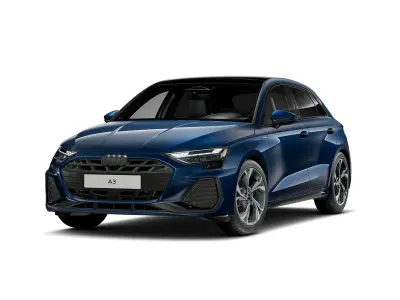 Nuova Audi A3 S-Line 150 CV (110 kW) 2026 Blu ascari metallizzato Berlina