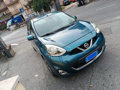 Usata Nissan Micra Tekna 80 CV (58 kW) 2013 Blu Berlina