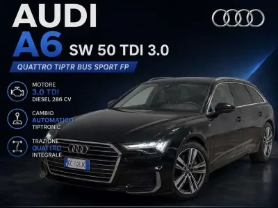 Usata Audi A6 S-line plus 286 CV (210 kW) 2021 Nero Station wagon