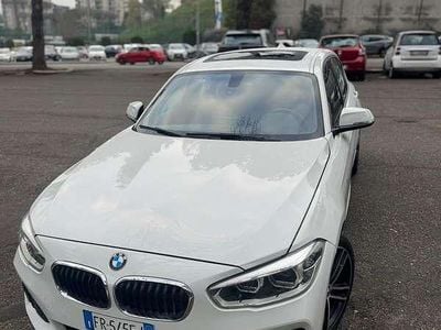 Usata BMW 116 Sport Line 116 CV (85 kW) 2018 Bianco Utilitaria
